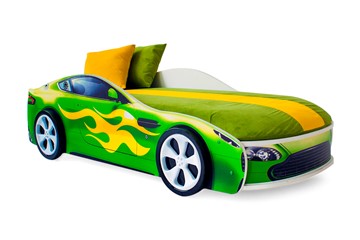 Детская кровать-машина Бондимобиль зеленый в Кемерово
