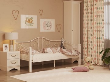 Детская кровать Гарда 7, 90х200, белая в Кемерово