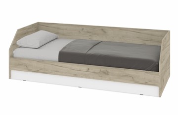 Подростковая кровать Modern О81, Серый дуб - Белый в Новокузнецке