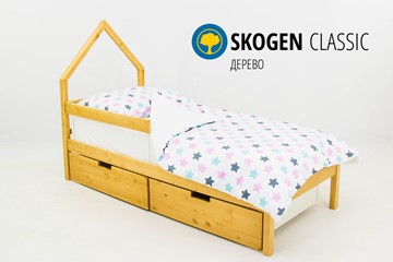 Детская кровать-домик мини Skogen дерево в Кемерово