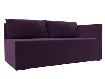 Диван-кровать Никас, Фиолетовый (Велюр) в Кемерово