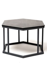 Столик для гостиной Женева  цвет серый гранит Артикул: RC658-50-50-4sis в Кемерово