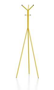 Напольная вешалка Крауз-11, цвет желтый в Кемерово