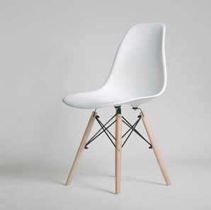 Обеденный стул derstuhl DSL 110 Wood (белый) в Кемерово