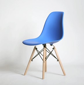 Обеденный стул derstuhl DSL 110 Wood (синий) в Кемерово