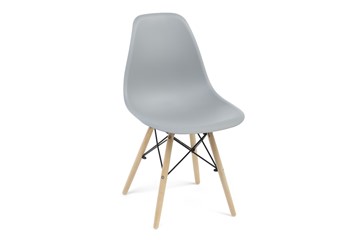 Обеденный стул derstuhl DSL 110 Wood (светло-серый) в Кемерово