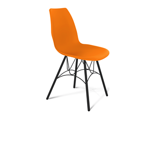 Обеденный стул Sheffilton SHT-ST29/S100 (оранжевый ral2003/черный муар) в Кемерово