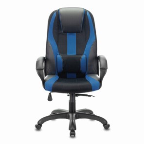 Компьютерное кресло Brabix Premium Rapid GM-102 (экокожа/ткань, черное/синее) 532106 в Кемерово