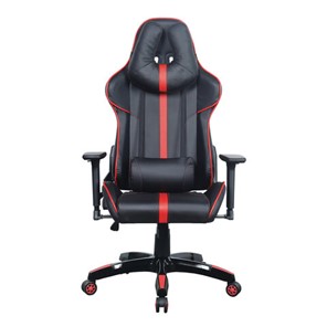 Компьютерное кресло Brabix GT Carbon GM-120 (две подушки, экокожа, черное/красное) 531931 в Кемерово