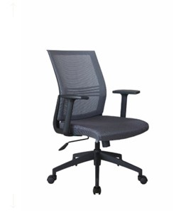 Кресло компьютерное Riva Chair 668, Цвет серый в Кемерово