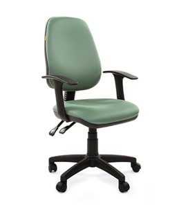 Компьютерное кресло CHAIRMAN 661 Ткань стандарт 15-158 зеленая в Кемерово