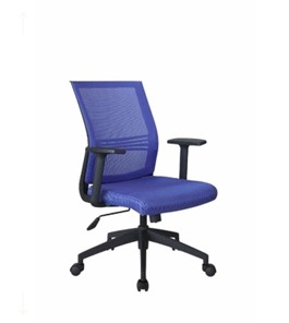 Кресло компьютерное Riva Chair 668, Цвет синий в Кемерово