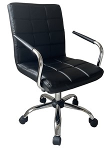 Кресло офисное C8545  BLACK (чёрный) в Кемерово