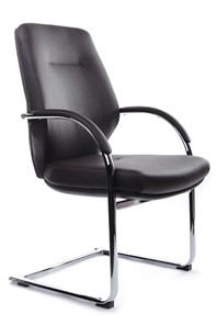 Кресло для офиса Alonzo-CF (С1711), темно-коричневый в Кемерово
