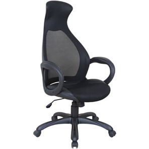 Компьютерное кресло Brabix Premium Genesis EX-517 (пластик черный, ткань/экокожа/сетка черная)   531574 в Кемерово