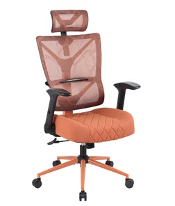 Кресло CHAIRMAN CH566 сетчатый акрил оранжевый / полиэстер оранжевый в Кемерово