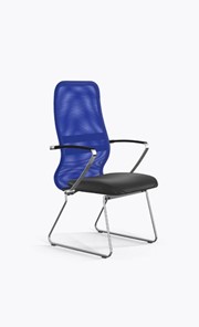 Кресло офисное Метта Ergolife Sit 8 B2-9K - X1+Extra (Синий-Черный) в Кемерово