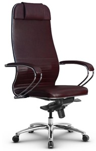 Кресло офисное Metta L 1m 38K2/K мультиблок, нижняя часть 17838 бордовый в Кемерово