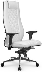Офисное кресло МЕТТА L 1m 50M/2D Infinity Easy Clean мультиблок, нижняя часть 17839 белый в Новокузнецке