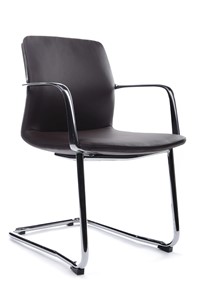Офисное кресло Plaza-SF (FK004-С11), темно-коричневый в Кемерово