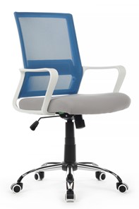 Офисное кресло RCH 1029MW, серый/синий в Кемерово
