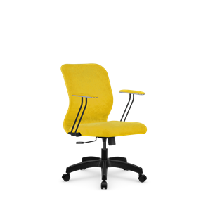 Офисное кресло SU-Mr-4/подл.079/осн.001 желтый в Кемерово