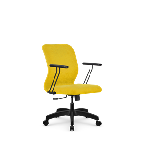 Кресло SU-Mr-4/подл.109/осн.001 желтый в Кемерово
