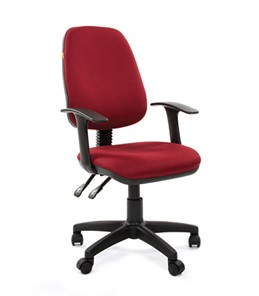 Кресло офисное CHAIRMAN 661 Ткань стандарт 15-11 красная в Новокузнецке