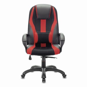 Компьютерное кресло Brabix Premium Rapid GM-102 (экокожа/ткань, черное/красное) 532107 в Кемерово