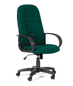 Кресло офисное CHAIRMAN 727 ткань ст., цвет зеленый в Кемерово