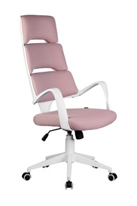 Кресло компьютерное Riva Chair SAKURA (Розовый/белый) в Новокузнецке