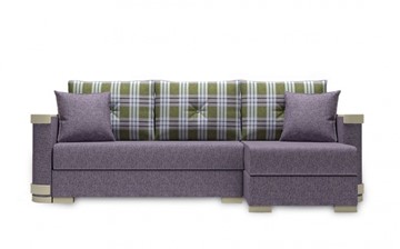 Угловой диван Serena 210 (Uno roze grey + kenturi sage) в Кемерово