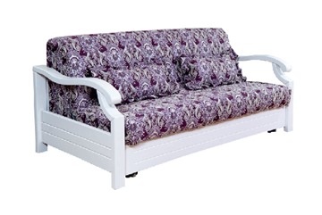 Прямой диван Глория, 1200 ППУ, цвет белый в Кемерово