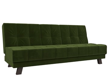 Прямой диван Винсент, Зеленый (микровельвет) в Кемерово