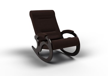 Кресло-качалка Вилла, ткань шоколад 11-Т-Ш в Кемерово