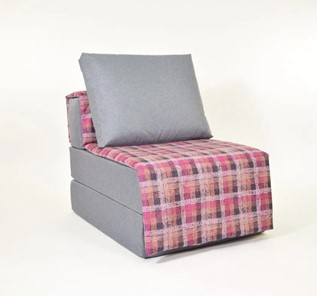 Бескаркасное кресло Харви, серый - квадро в Кемерово