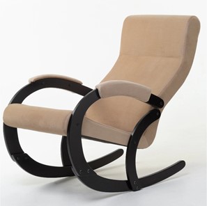 Кресло-качалка Корсика, ткань Amigo Beige 34-Т-AB в Новокузнецке