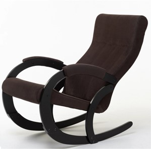 Кресло-качалка Корсика, ткань Amigo Coffee 34-Т-AC в Кемерово
