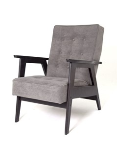 Кресло Ретро (венге / RS 15 - темно-серый) в Кемерово