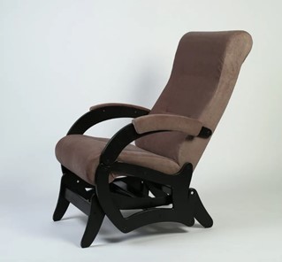 Маятниковое кресло Амелия, ткань кофе с молоком 35-Т-КМ в Кемерово