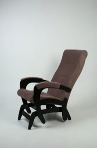 Кресло-качалка Версаль, ткань кофе с молоком 35-Т-КМ в Кемерово