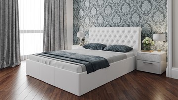 Кровать в спальню Скарлет (Белая) в Кемерово
