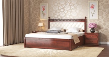 Кровать 2-спальная СВ-Стиль Ричард 160*200 с основанием в Кемерово