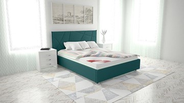 Двуспальная кровать Стелла 160х200 (с основанием) в Кемерово