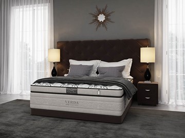 Спальная кровать Style/Basement 160х200, Флок (Велсофт Спелая слива) в Кемерово