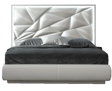 Кровать полутороспальная FRANCO KIU 1242 с LED подсветкой изголовья (160х200) в Кемерово