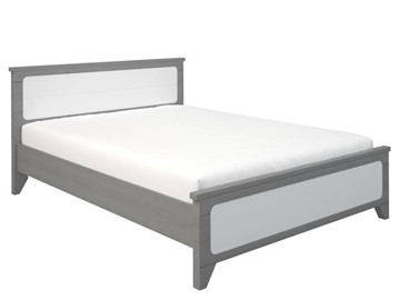 1,5-спальная кровать Боринское Соня 1200, Серый/Белый в Кемерово