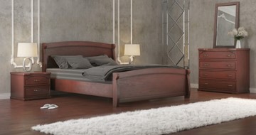 Спальная кровать СВ-Стиль Магнат 160*200 с основанием в Кемерово