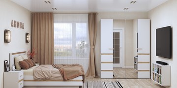 Модульная спальня Анона №2, Белый в Кемерово