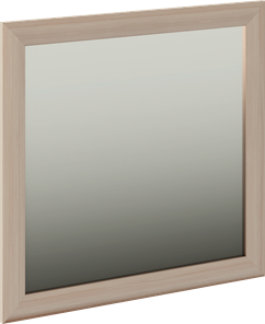 Зеркало настенное Глэдис М29 (Шимо светлый) в Кемерово